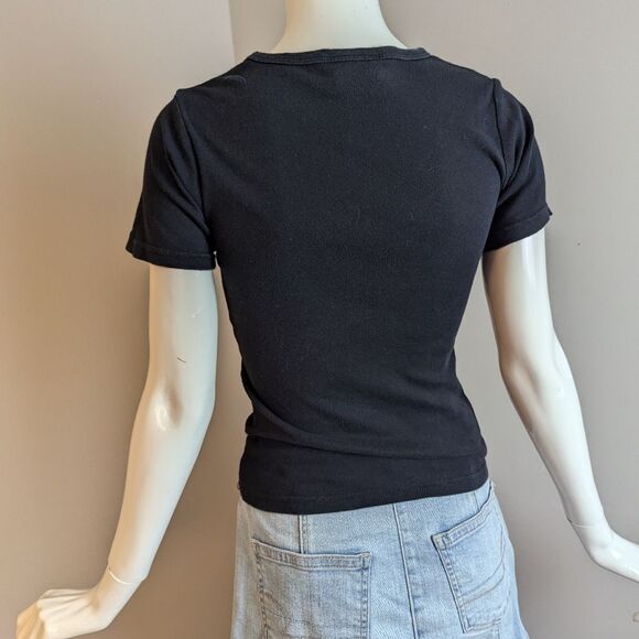 Vintage Metallica No Leaf Clover Baby Tee M Artimonde 2003 Rare Women’s Band Shi - Picture 9 of 9